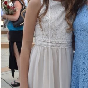 Light pink sparkle dress